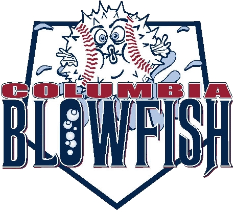 Columbia Blowfish 2006-2010 Primary Logo iron on heat transfer